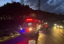 Motorista morre após capotamento em ribanceira na SC-350