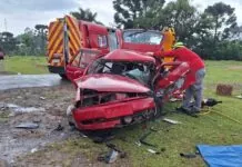 Casal morre em acidente e bebê fica em estado grave