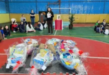 Projeto Banheira Solidária mobiliza comunidade escolar