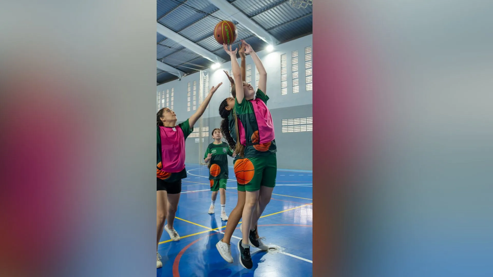 Projeto social realiza Festival de Basquetebol em Caçador