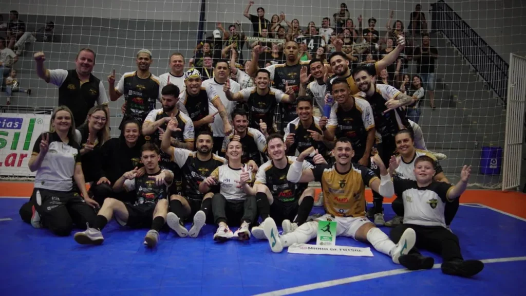 Caçador Futsal garante acesso à Série Ouro do Catarinense