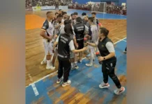Caçador Futsal vence a primeira da semi e está mais perto da Série Ouro