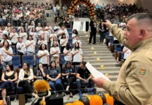 Subtenente Emerson Rosa encerra 33 anos na PM e 26 no Proerd