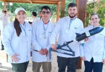 Equipe do Sesi Caçador participa da Olimpíada Nacional de Foguetes