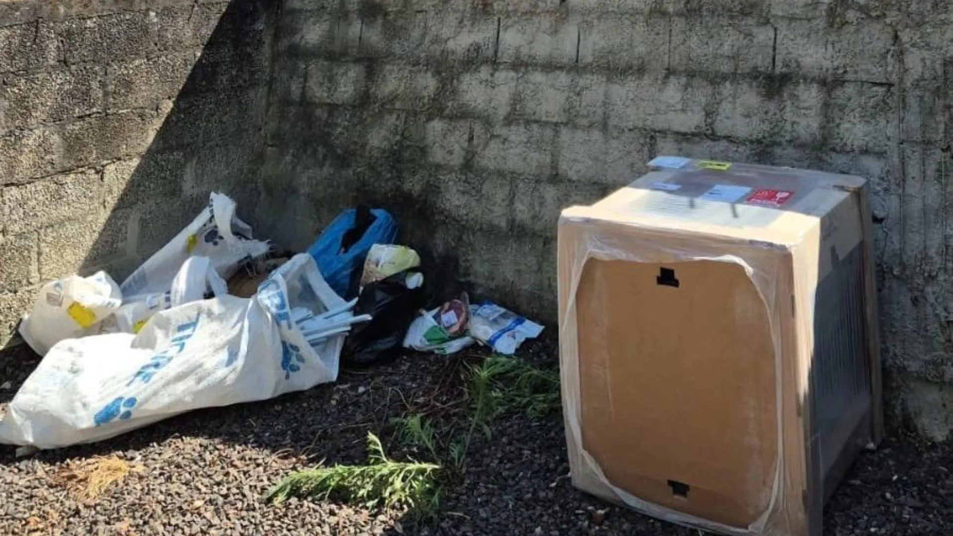 Ladrão abandona produtos de furto em Joaçaba