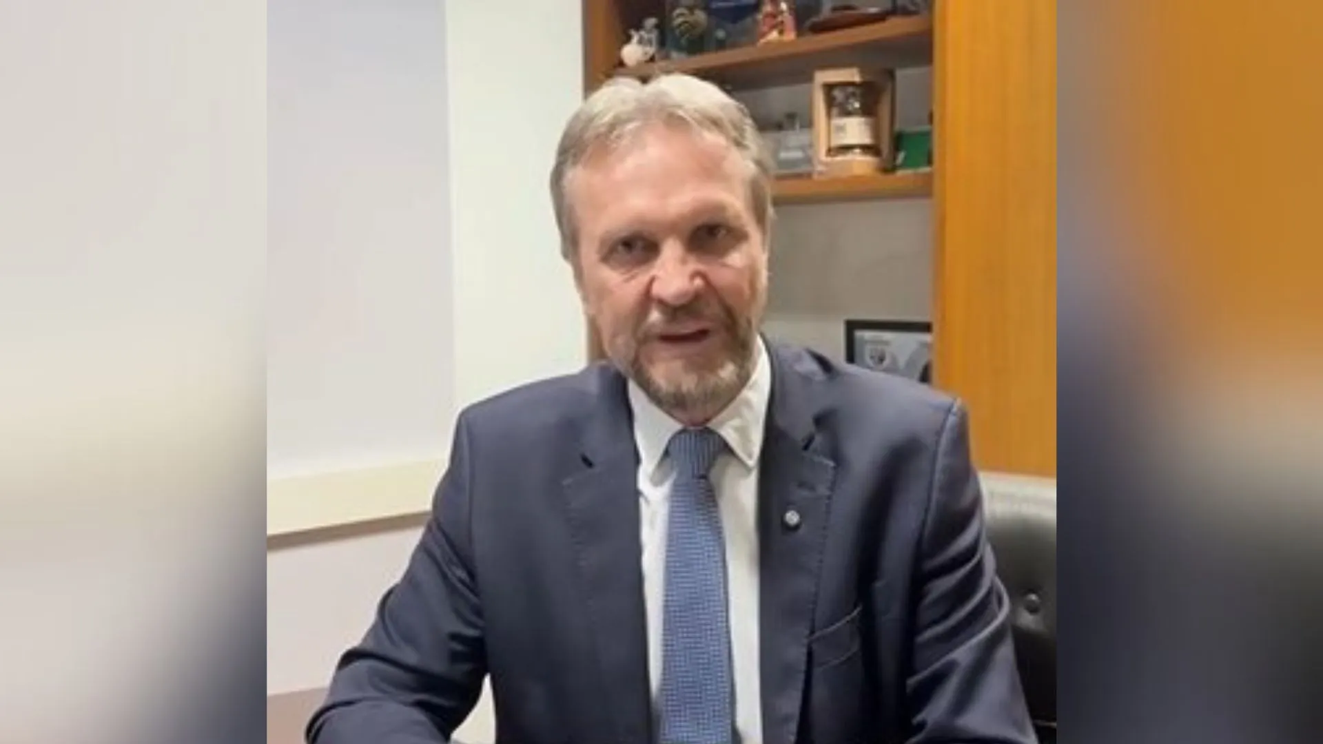 Pedro Uczai sofre AVC após desmaiar durante reunião na Câmara