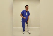 Jovem de Caçador precisa de ajuda para trocar prótese