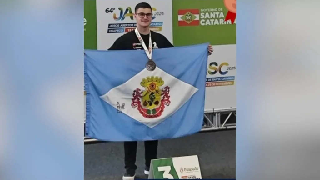 Xadrez Videira conquista medalha no JASC 2025