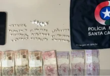 Drogas são apreendidas e suspeito é detido pela PM em Videira