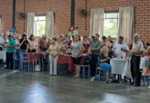 Almoço especial reúne idosos em Ibiam para confraternização de fim de ano