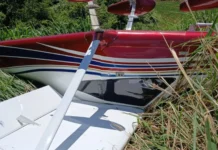 Avião de pequeno porte faz pouso forçado em plantação no Oeste