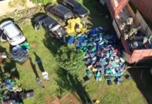 Paraguai apreende mais de 89 toneladas de maconha na fronteira com o Paraná