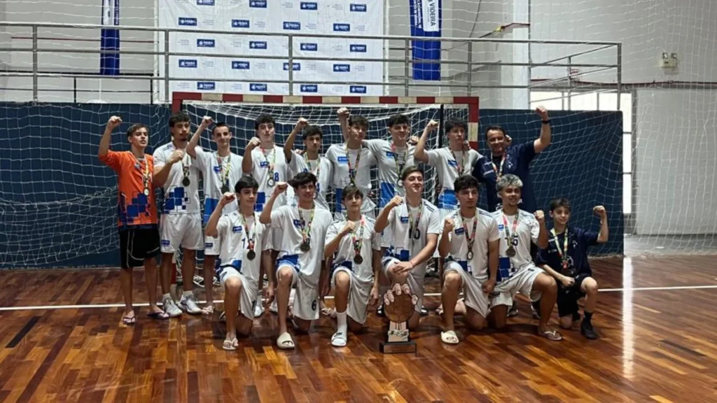 Handebol cadete de Videira conquista 3º lugar na Liga SC