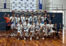 Handebol cadete de Videira conquista 3º lugar na Liga SC
