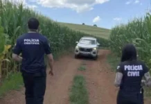 Homem é preso por matar mulher encontrada em plantação de milho em SC