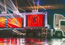 Caçador recebe carreta palco com shows itinerantes neste fim de semana