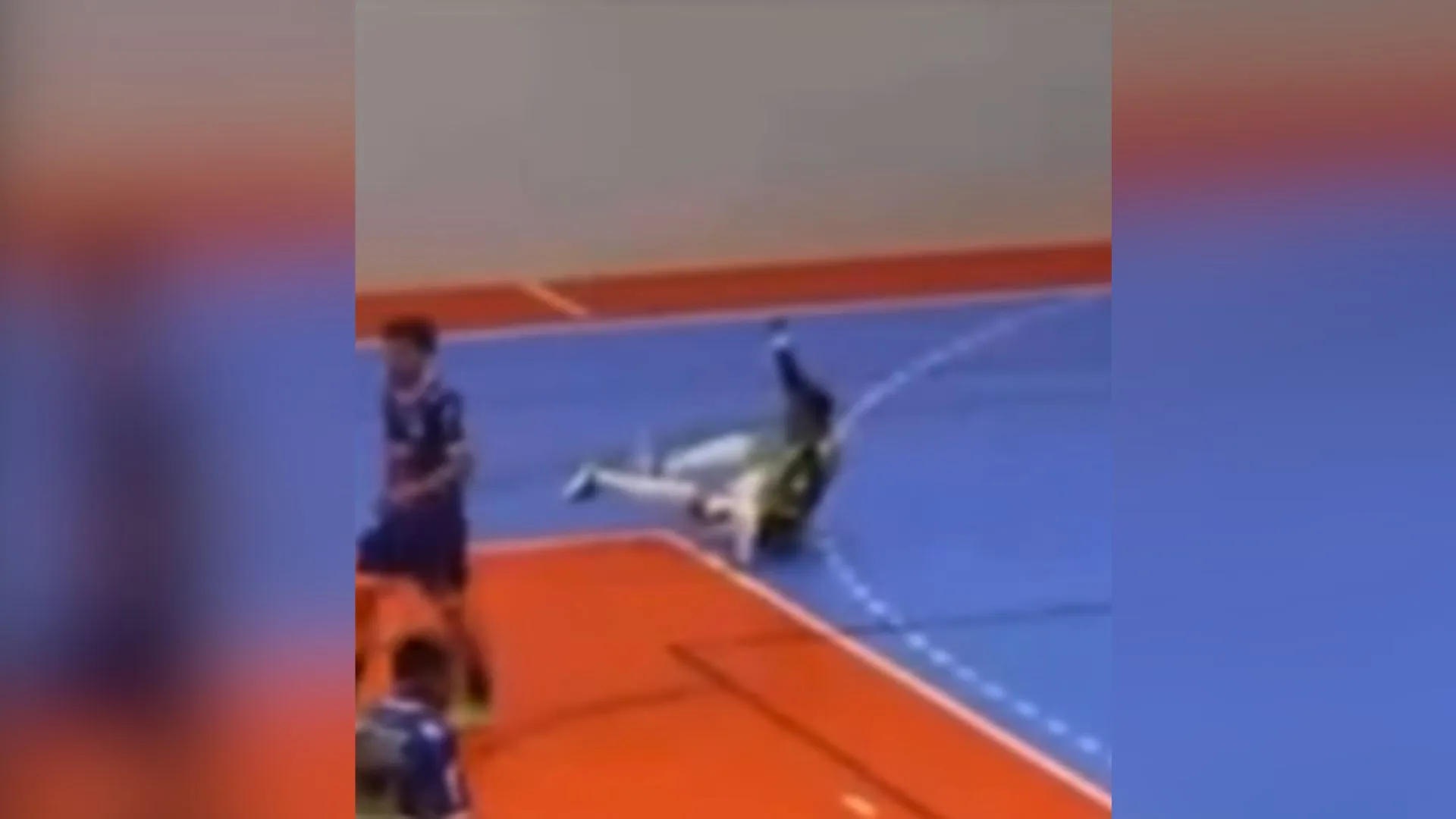 Goleiro de Caçador fratura perna em jogo da Liga Catarinense Sub-18