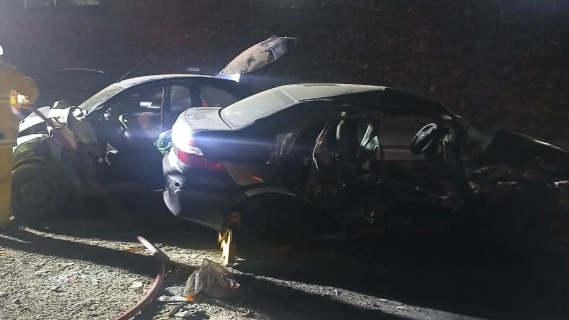 Mãe morre e crianças ficam feridas em grave acidente na BR-470