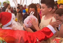 Natal Solidário leva alegria a mais de 400 crianças em Videira