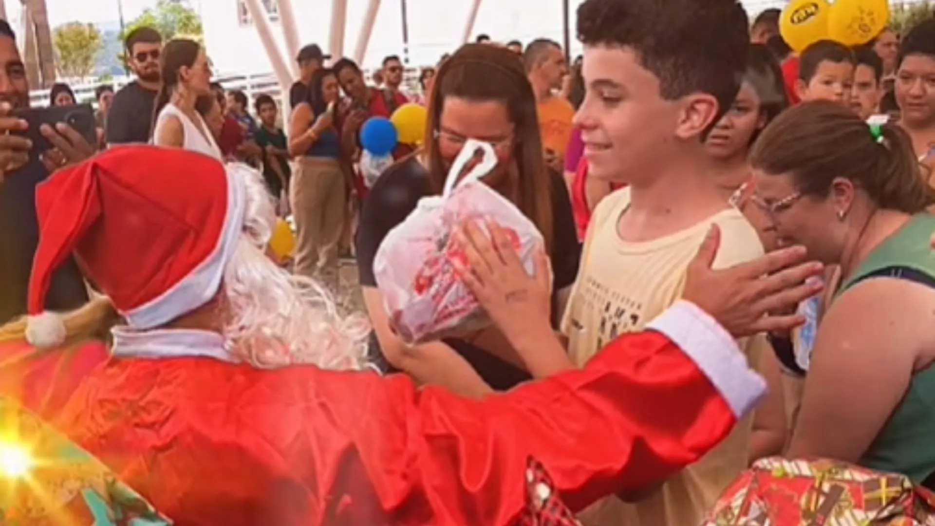 Natal Solidário leva alegria a mais de 400 crianças em Videira