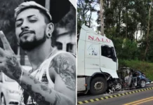 Identificado jovem que morreu em grave acidente na SC-355 em Fraiburgo