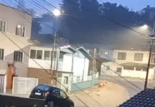 Chuva intensa causa alagamentos em Videira e mobiliza Defesa Civil