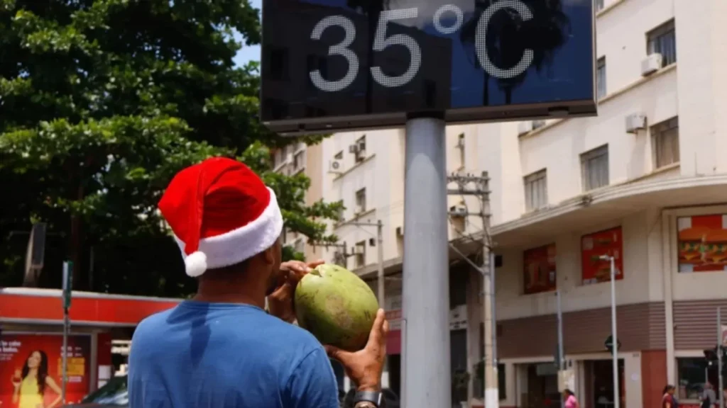 Natal terá calor intenso e fortes chuvas em SC