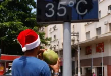 Natal terá calor intenso e fortes chuvas em SC