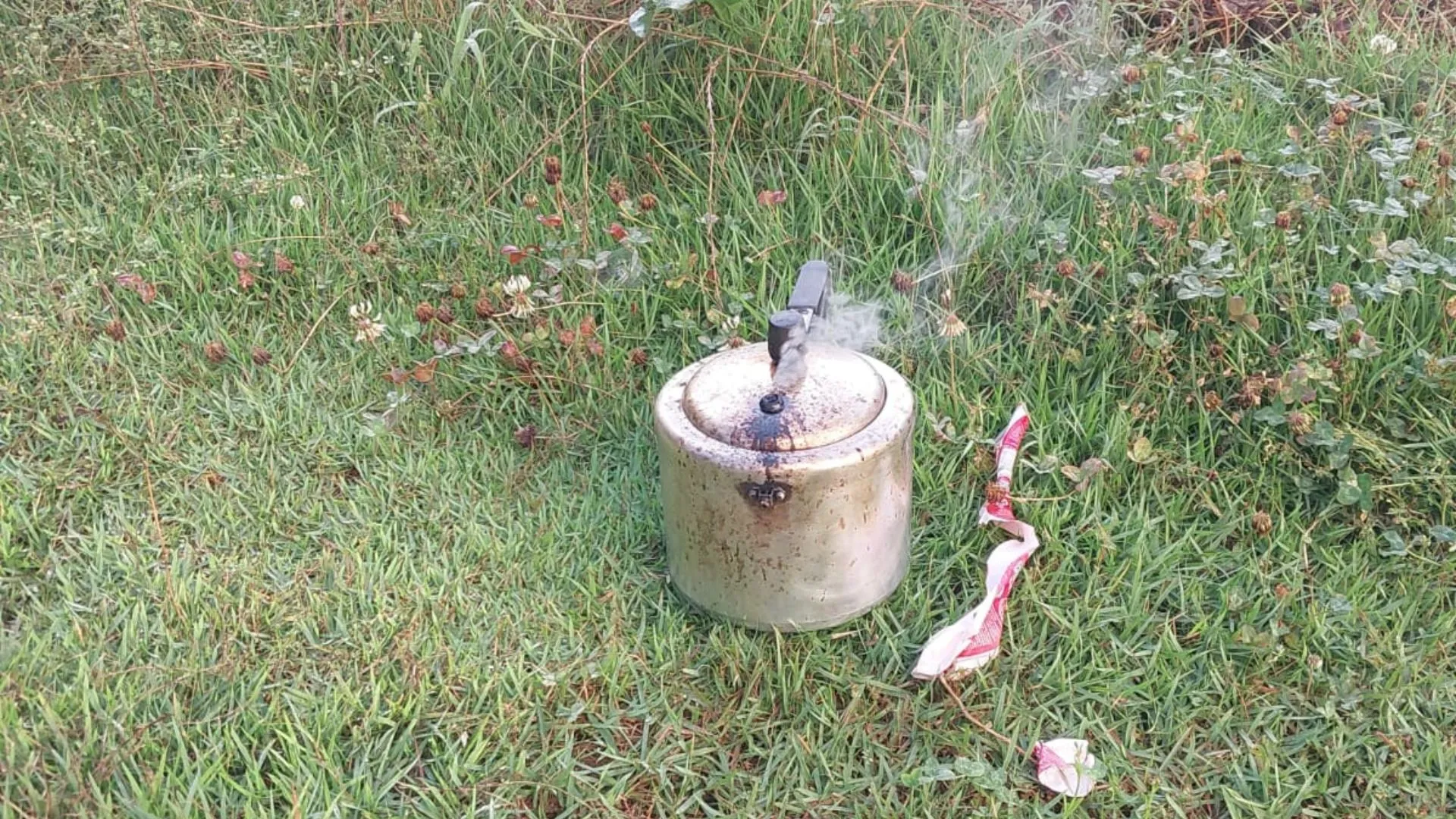 Panela de pressão provoca princípio de incêndio em Videira