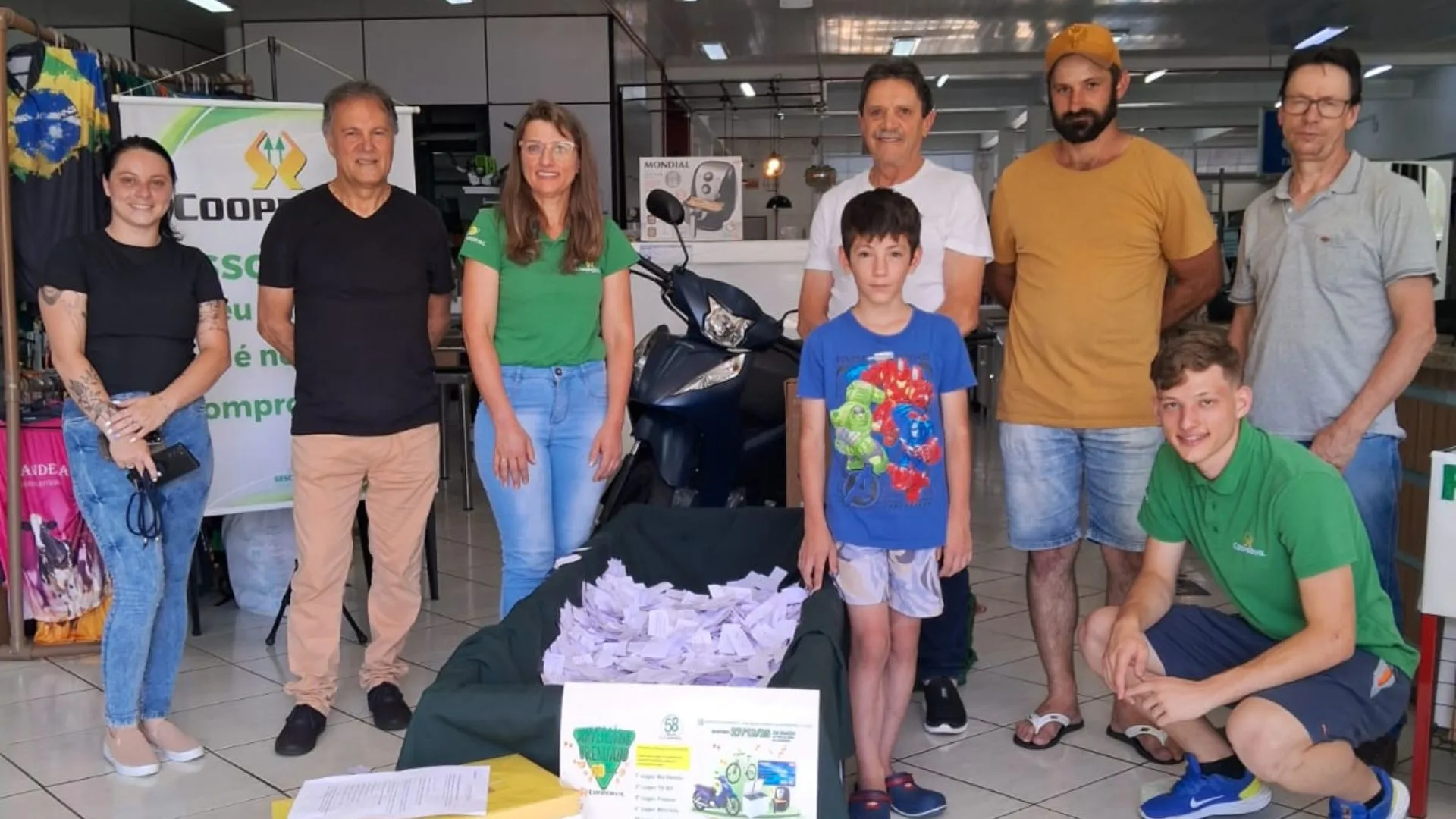 Coopervil divulga ganhadores do Aniversário Premiado pelos 58 anos