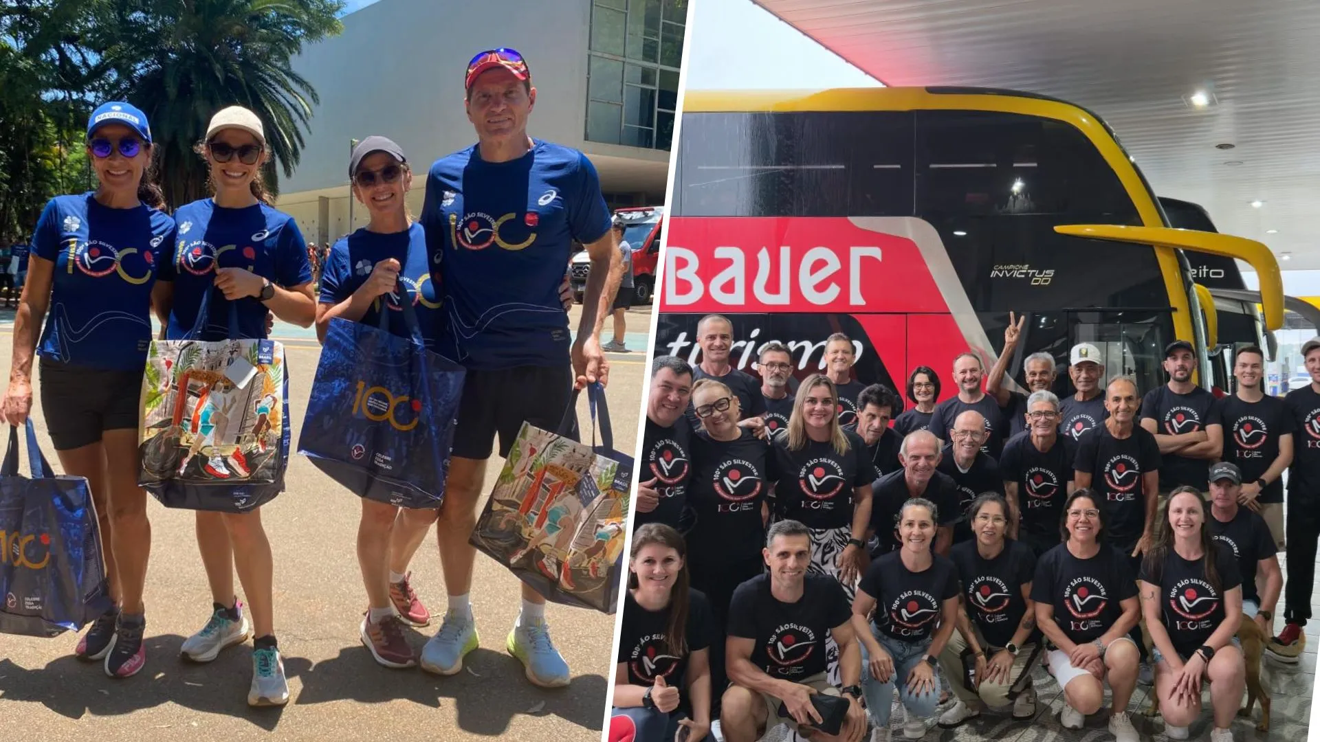 Atletas do Meio-Oeste catarinense participam da 100ª São Silvestre