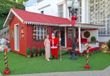 CDL Caçador inaugura Casinha do Papai Noel
