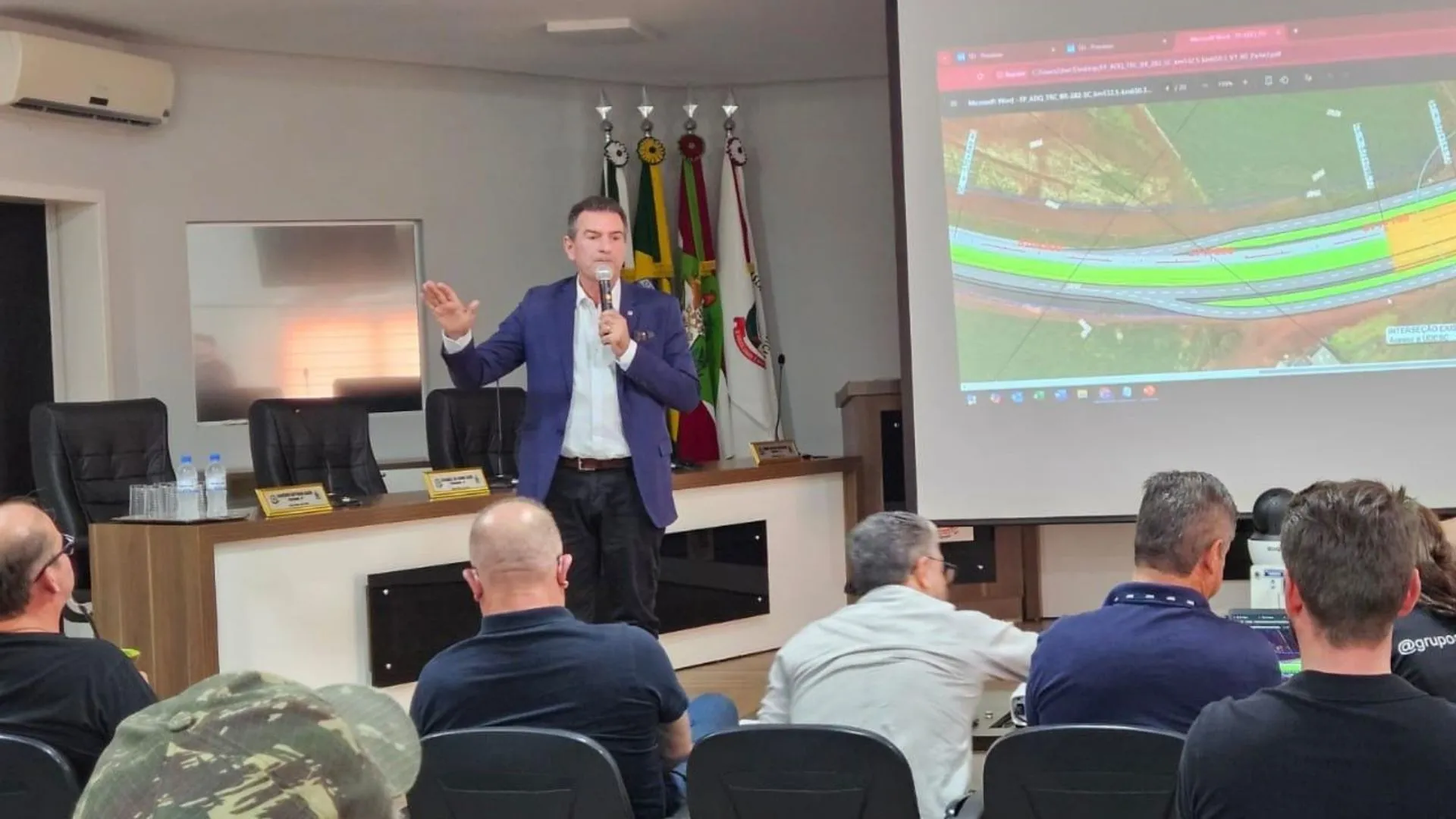 “Projeto de duplicação da BR 282 fica pronto em 2026”, informa Cobalchini