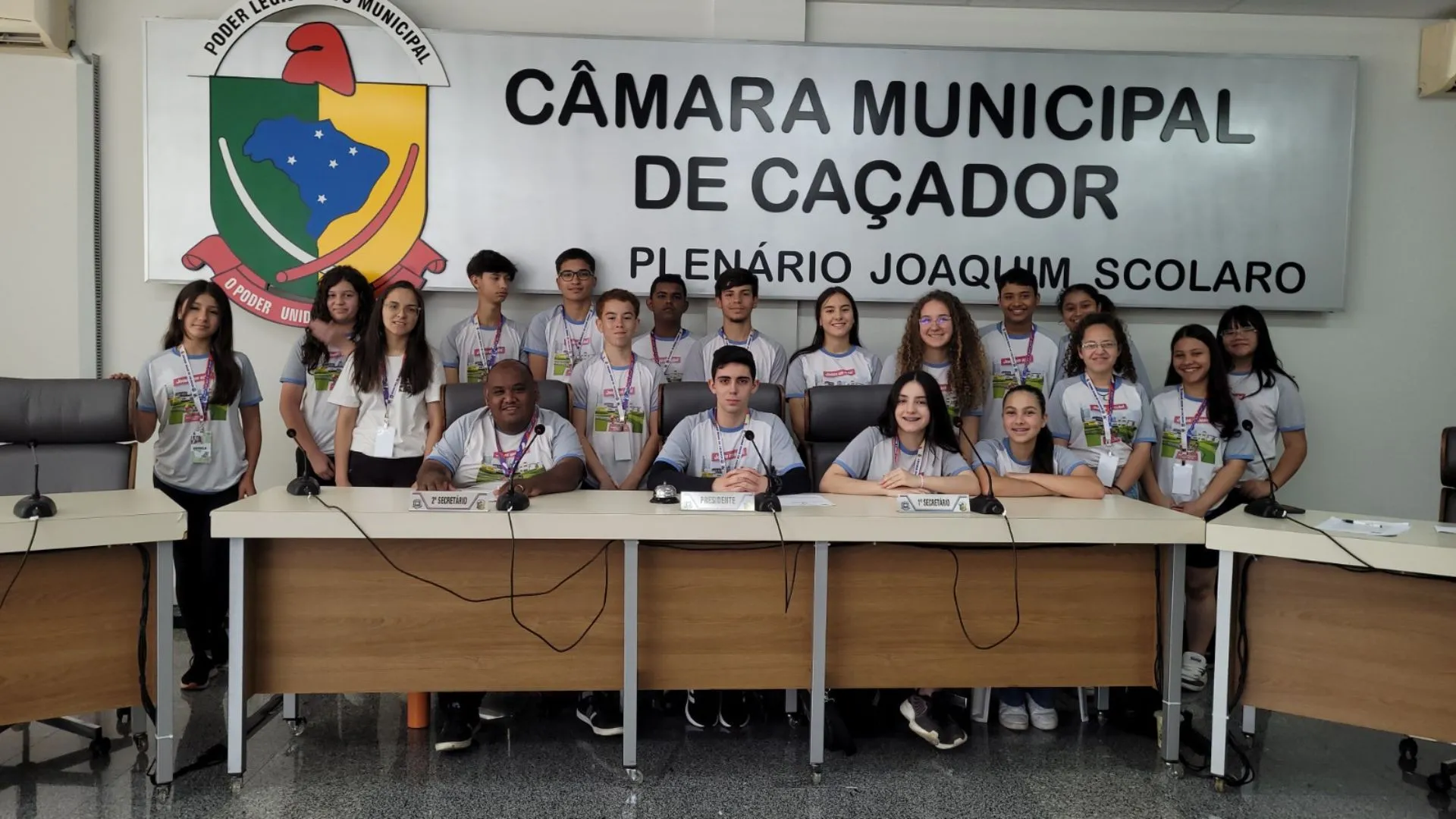 Vereadores mirins realizam a última sessão do ano