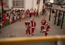Banda do Papai Noel e trenzinho voltam a Caçador