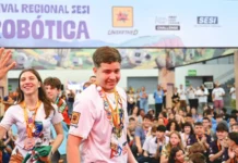Tecnologia e criatividade marcam o Festival SESI de Robótica em Caçador
