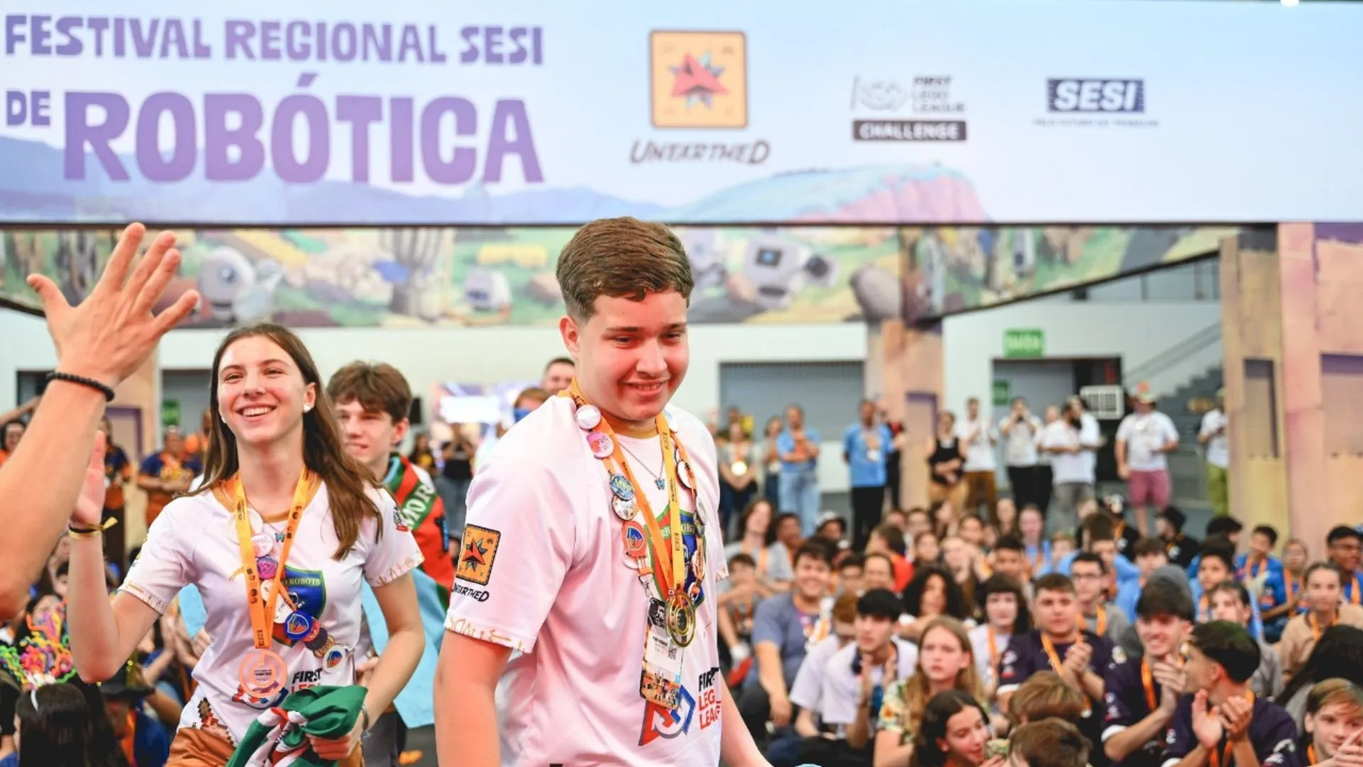 Tecnologia e criatividade marcam o Festival SESI de Robótica em Caçador