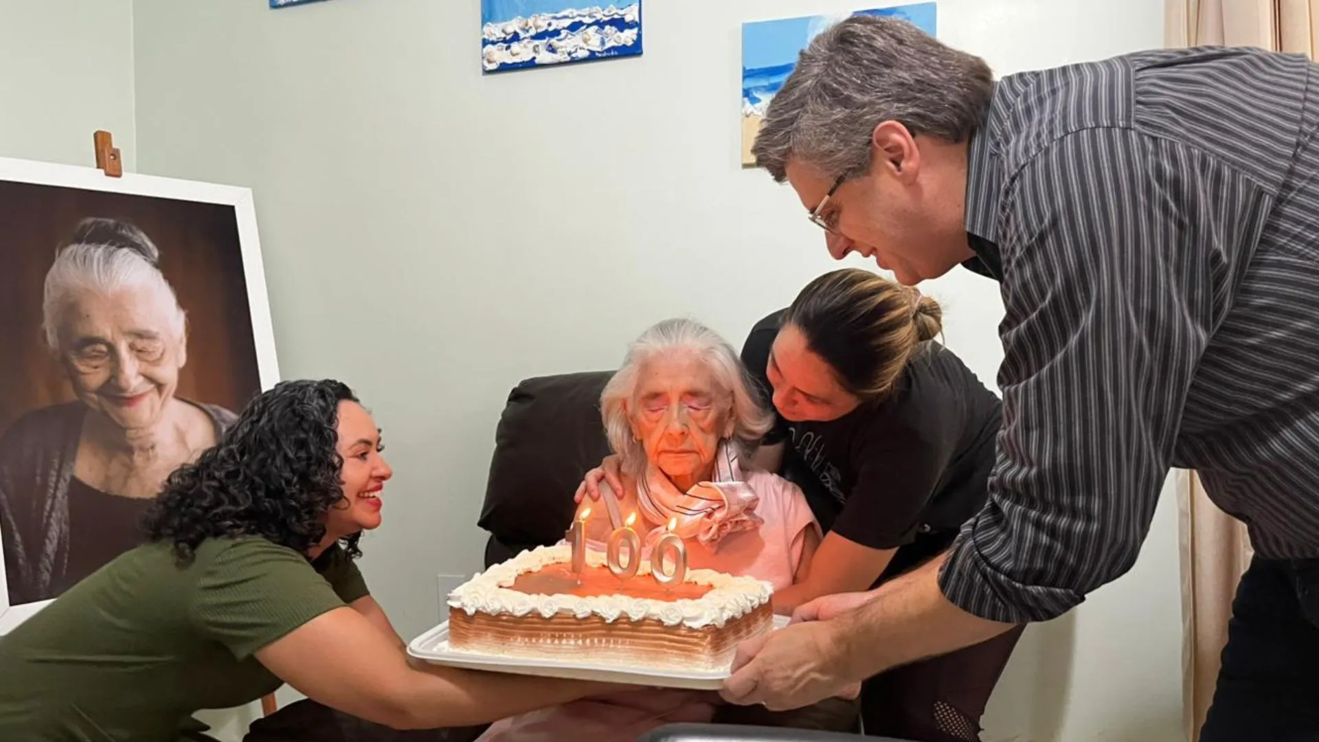 Caçadorense celebra 100 anos no ILPI São José