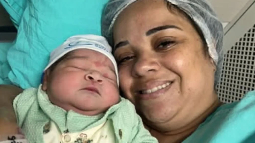 Mirian Louize é o primeiro bebê de 2026 em Videira