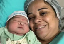 Mirian Louize é o primeiro bebê de 2026 em Videira