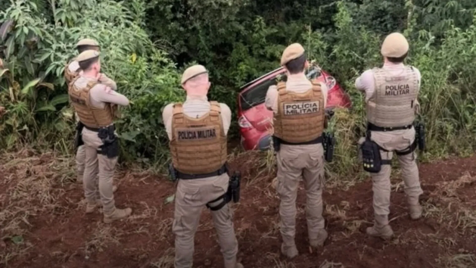 Carro furtado em Videira é recuperado após perseguição em Campos Novos