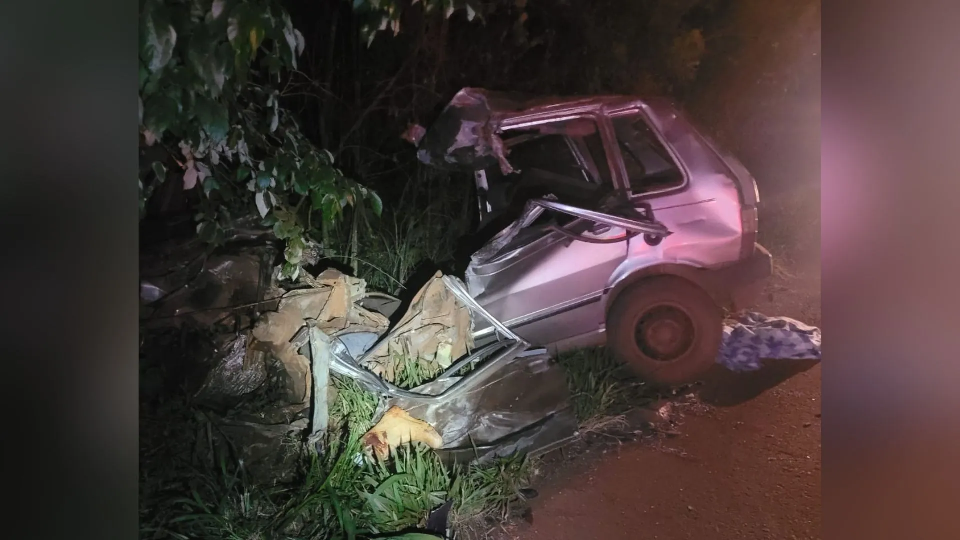 Idoso morre em colisão frontal com caminhão no Oeste de Santa Catarina