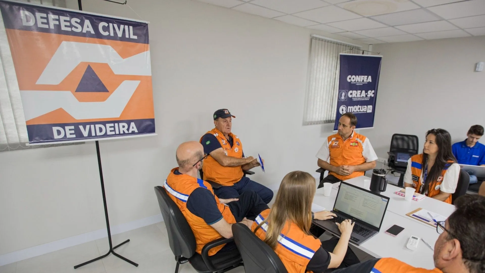 Defesa Civil de Videira se prepara para simulado estadual de emergências