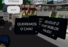 Crianças protestam após bloqueio de chat no Roblox