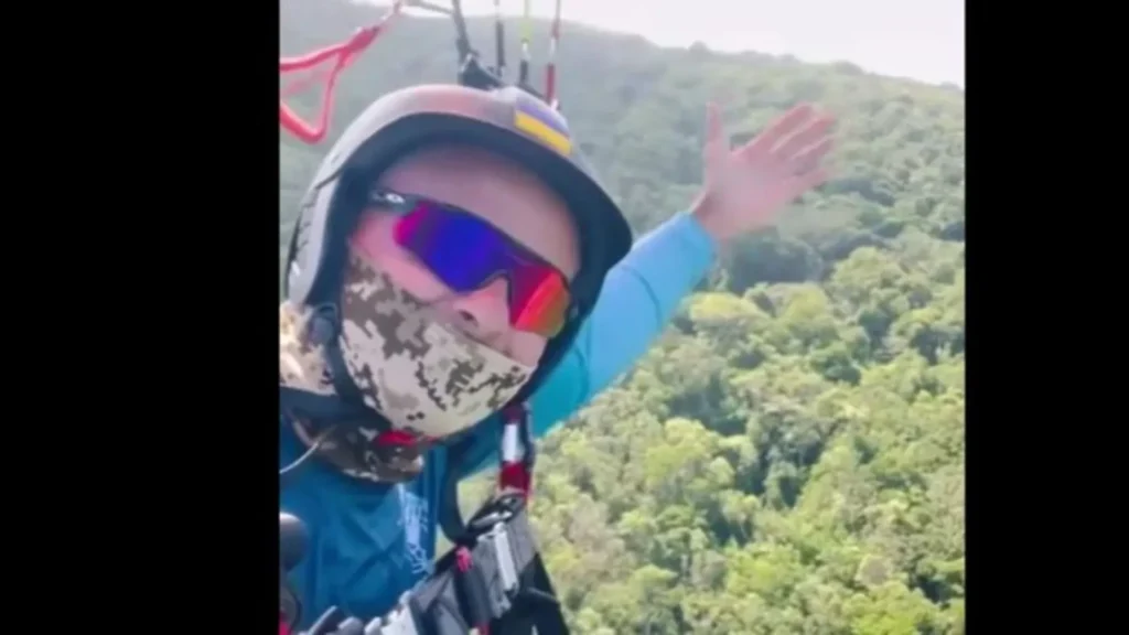 Ex-combatente da guerra da Ucrânia morre em acidente de parapente em SC