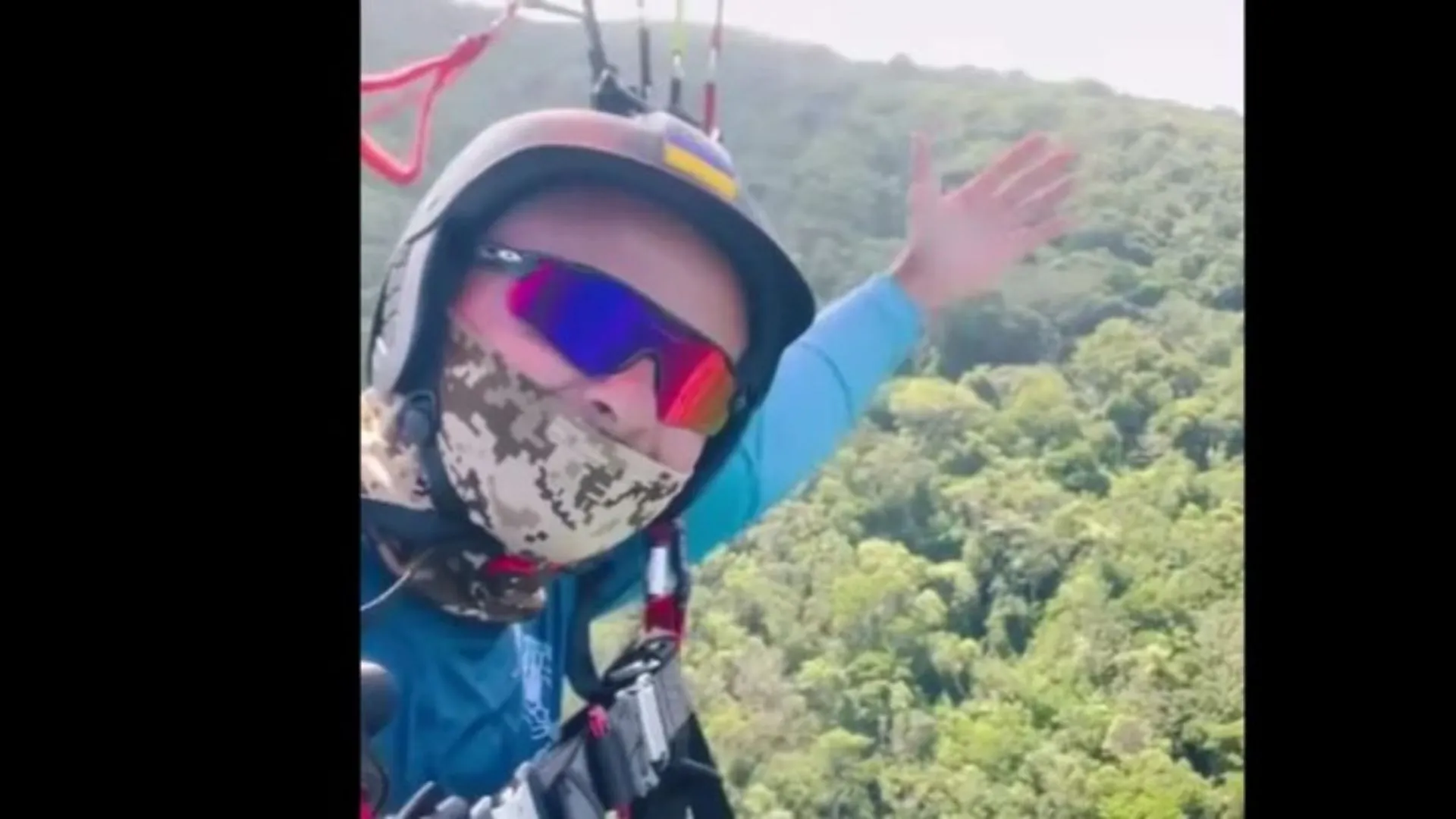 Ex-combatente da guerra da Ucrânia morre em acidente de parapente em SC