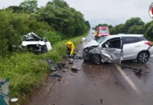 Duas mulheres morrem em grave acidente na BR-282, em Campos Novos