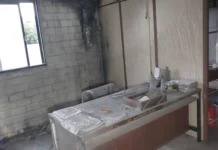 Incêndio atinge área administrativa de indústria em Videira