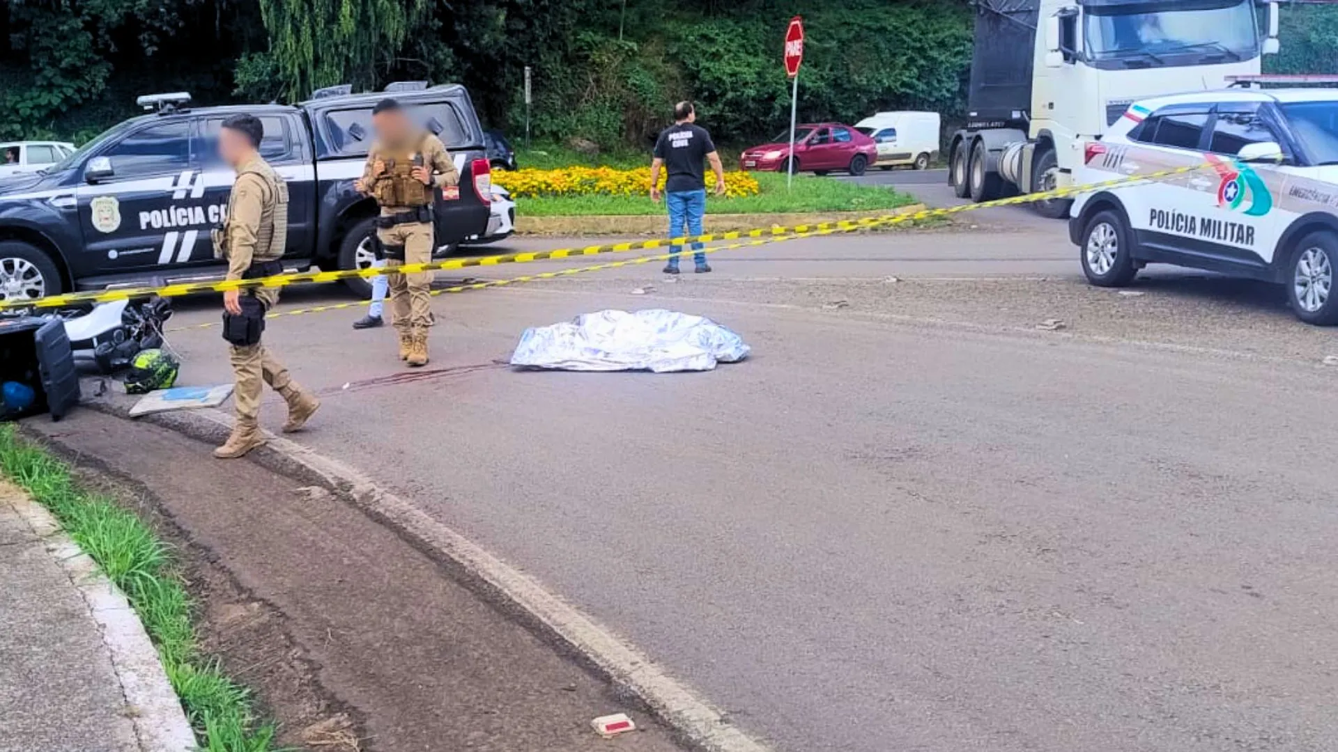 Jovem de Videira morre após colisão com caminhão na SC-355