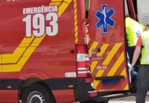 Trabalhador cai em vala de 4 metros e fica gravemente ferido